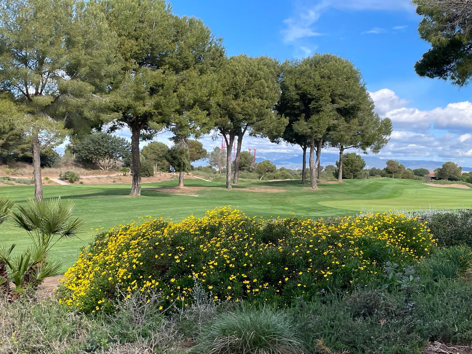 Parcours LAKES du golf de Tarragone